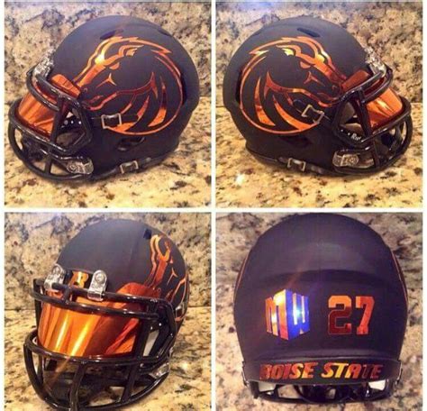 Wicked cool. Cool Football Helmets, Football Helmet Design, Mini ...