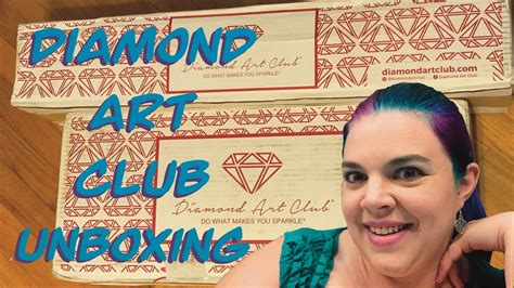 Opening 6 Diamond Art Club Kits Youtube