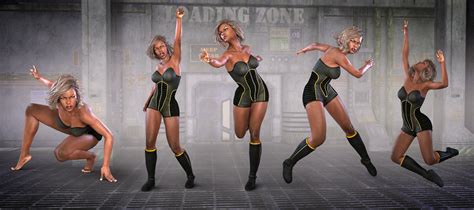 Z Real Action Poses And Expressions For Genesis 8 Female Daz 3d