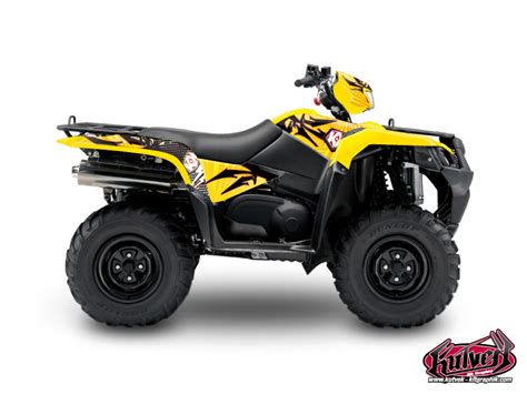 Suzuki King Quad Atv Stage Graphic Kit Blue Ubicaciondepersonas