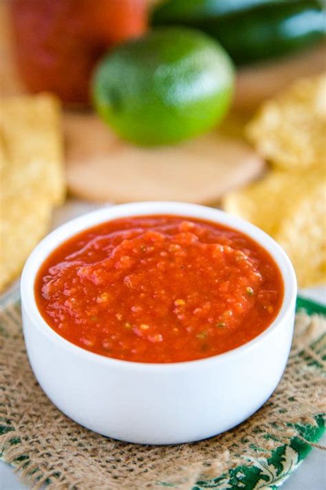 Chilis Salsa Recipe Do You Love The Restaurant Chilis Chips And