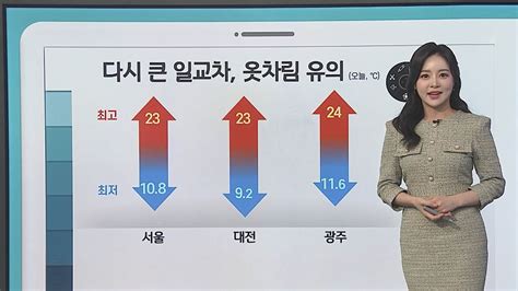 날씨클릭 다시 완연한 가을큰 일교차·짙은 안개 주의 연합뉴스tv Yonhapnewstv Youtube