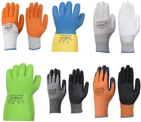 Karam Safety Hand Protection Gloves At Rs 19 Pair Thick Glove In