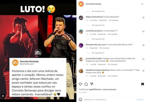 Cantor Sertanejo Morre Aos Anos Ap S Grave Acidente De Carro