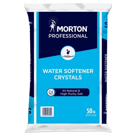 MORTON SALT, Pellet, 50 lb, Water Softener Salt - 803Z31|F125010000G ...