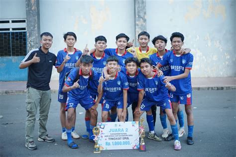 SMAN 1 Kotabumi Raih Juara Kedua Dalam Kegiatan Lomba Futsal