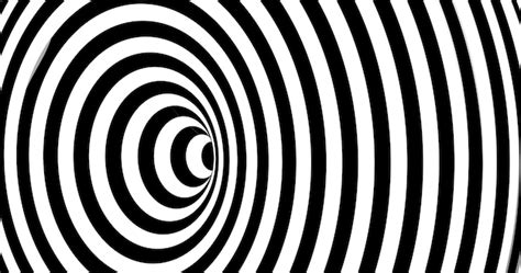 Illusion D optique Vectorielle Dépouillé De Fond En Spirale Vecteur