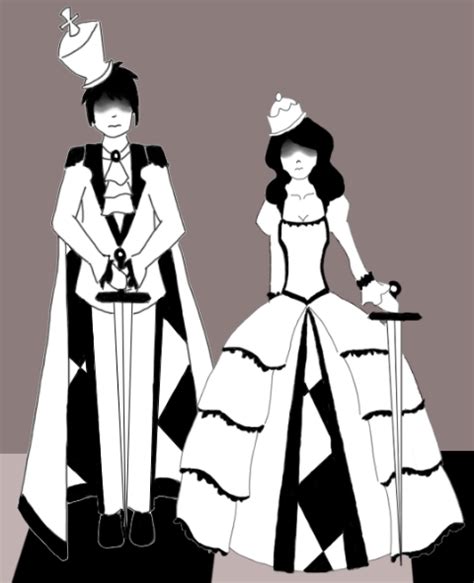 Chess King and Queen by Caphyra on DeviantArt