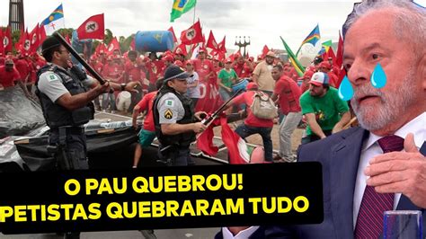 CONFUSÃO Professores petistas se revoltam Lula e QUEBRAM tudo