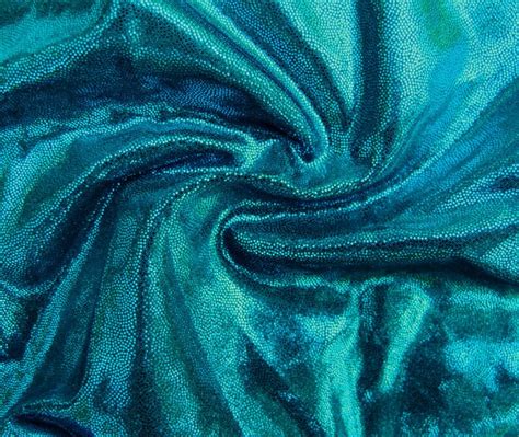 Nylon Lycra Fabric Spandex Stretch Material Teal Mystique Etsy