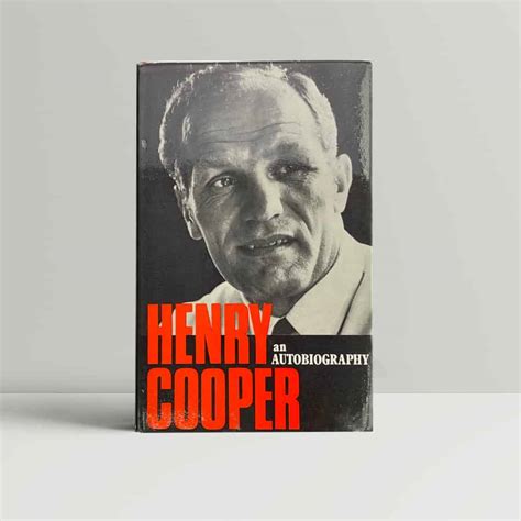 Henry Cooper - An Autobiography - First UK Edition 1972 - SIGNED