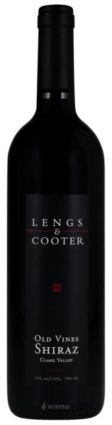 Lengs Cooter Old Vines Shiraz Vivino Brasil