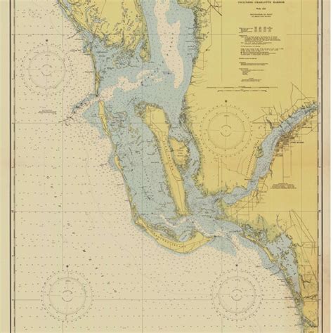 Nautical Map of Pine Island Florida - Etsy