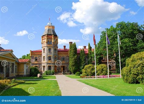 Sigulda Castle Latvia Stock Image Image Of Sightseeing 28370919