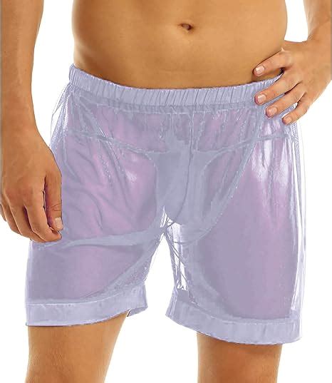 Culottes Hautes Sous V Tements Sexy Pour Hommes Boxer Slips Maille