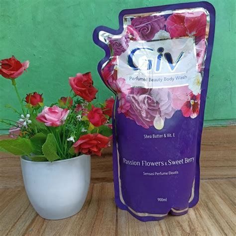 Giv Sabun Mandi Cair Ml Kemasan Hemat Perfumed Beauty Wash