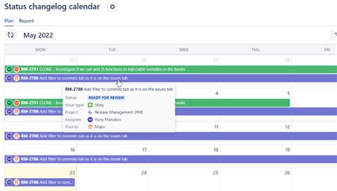 Time In Status Calendar And Worklog Roadmap For Jira Atlassian Marketplace