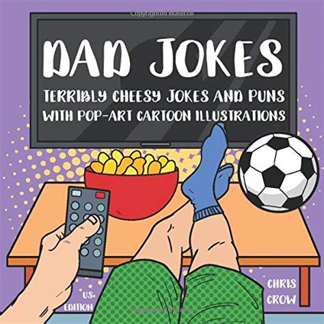 Dad Jokes Terribly Cheesy Jokes And Puns With Pop Art Cartoon