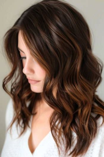 34 Gorgeous Dark Brown Hair With Blonde Highlights Ideas The