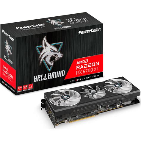 PowerColor HellHound AMD Radeon RX 6700 XT 12GB GDDR6 Tarjeta Gráfica