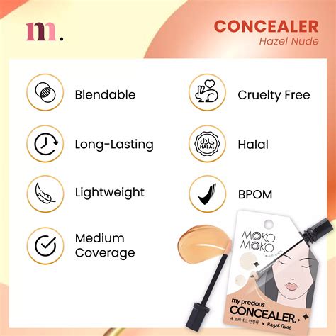 Jual MOKO MOKO Moko Moko My Precious Concealer Hazel Nude Original 2025 ZALORA Indonesia