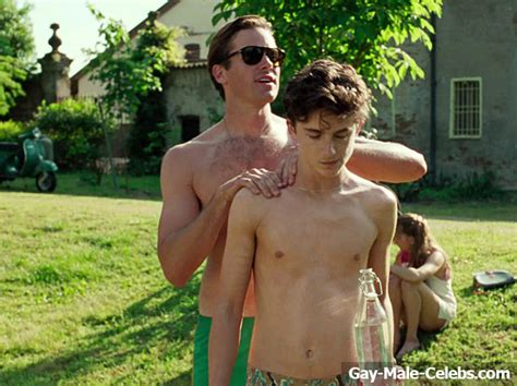 Armie Hammer Tries To Loosen Up Timothee Chalamet In New Hot Sex Picture