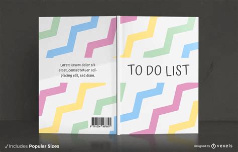 Great To Do List Book Cover Design Vector Download