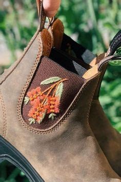 160 Embroidered Blundstones Ideas Blundstone Boots Blundstone Boots