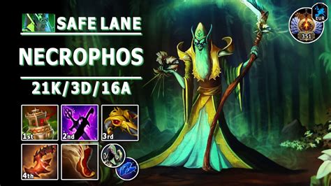 Necrophos Safe Lane Carry C Pos Necro Play Dota Immortal