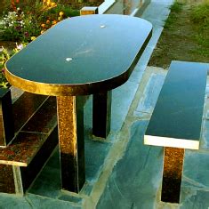 Каменный стол натуральный гранит Украина