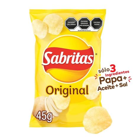 Papas Sabritas Original 42 G Walmart