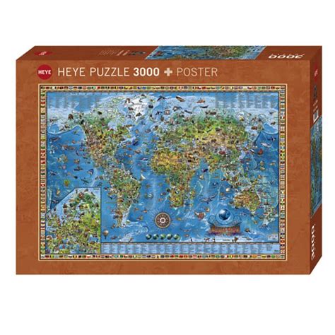 Puslespill Amazing World 3000 Brikker Hobbyfabrikken