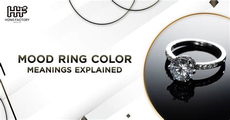 Mood Ring Color Meanings What Your Ring Reveals About You