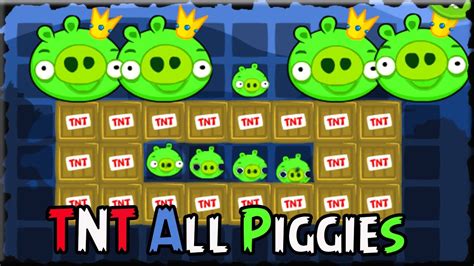 Bad Piggies Silly Inventions Tnt All Piggies Youtube