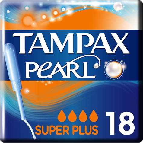 Tampax Pearl Super Plus Tampones Con Aplicador 18 Unidades Amazon Es