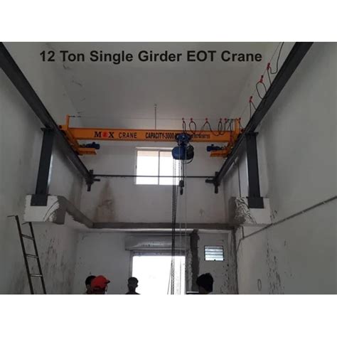 Ton Single Girder Eot Crane At Inr In Ahmedabad Mox