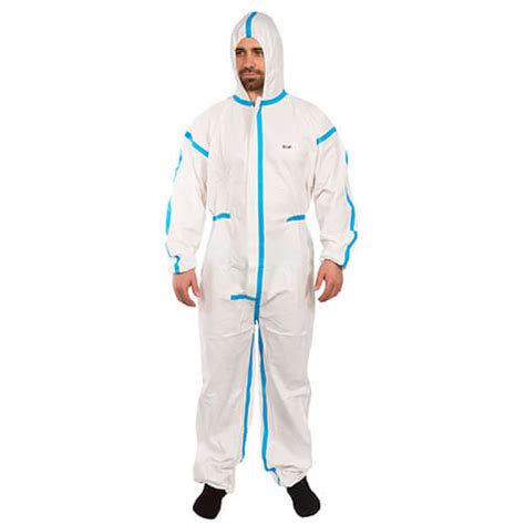 Hi Calibre Microporous Tyvek Adv Coveralls Type 4 5 And 6 White