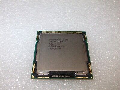 Intel Core I7 860 SLBJJ Quad Core 2 8GHz 8M Socket LGA1156 Processor