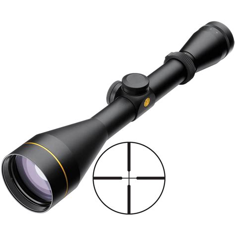 Leupold 3 9x50 Vx 2 Riflescope Heavy Duplex Matte Black