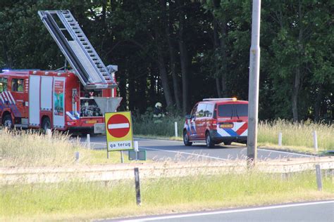 Ernstig Ongeval Op Afrit Van Snelweg Rijksweg A7 L 110 2 In Bolsward