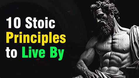 10 Stoic Principles To Live By Become Respected By All YouTube