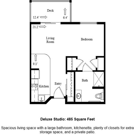 Independent Living Floor Plans - Country Meadows Village