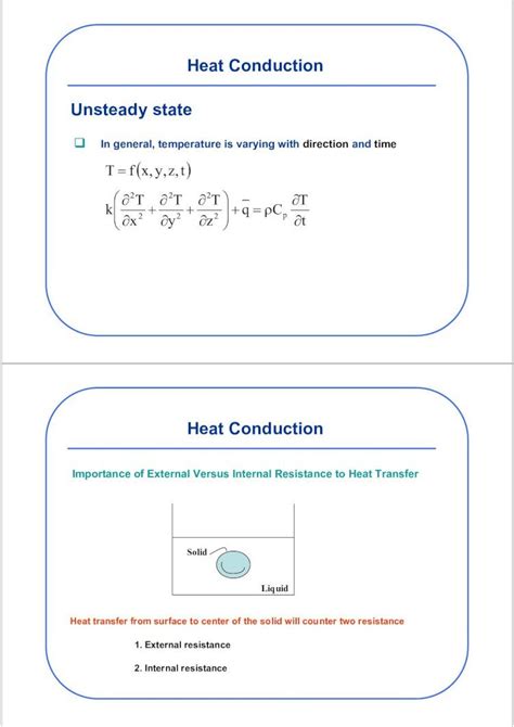 Pdf Heat Conduction Unsteady Stateengsutacthfile05