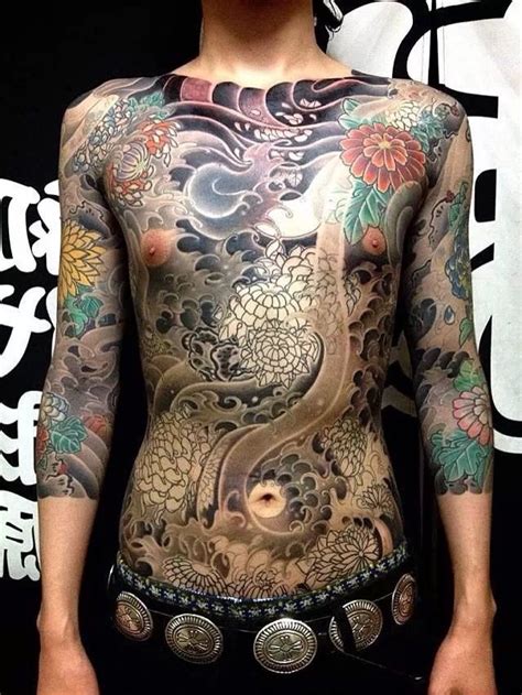 Irezumi Hori Gen Flowers Vintage Irezumi Pinterest Irezumi