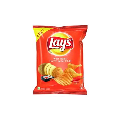 Lays Potato Chips Hot N Sweet Chilli Rs 10