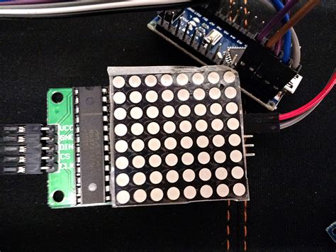 Distance Sensor With Led Matrix Display On Arduino Nano Elmerantafi Blog