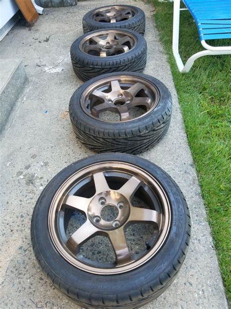 Te37 Replica Wheels 15x7 195 45 Toyo Proxxes For Sale In Hamilton