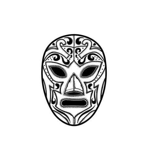 Mexican Wrestling Mask Art Print by T-SIR | Oscar Postigo - X-Small ...