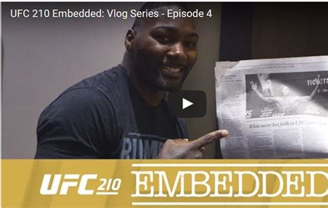 UFC 210 Embedded: Vlog Series - Episode 4