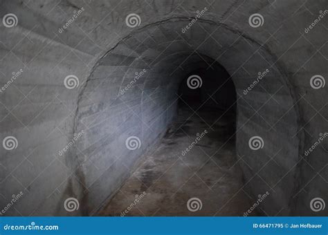 Scary tunnel stock image. Image of earth, scary, tunnel - 66471795